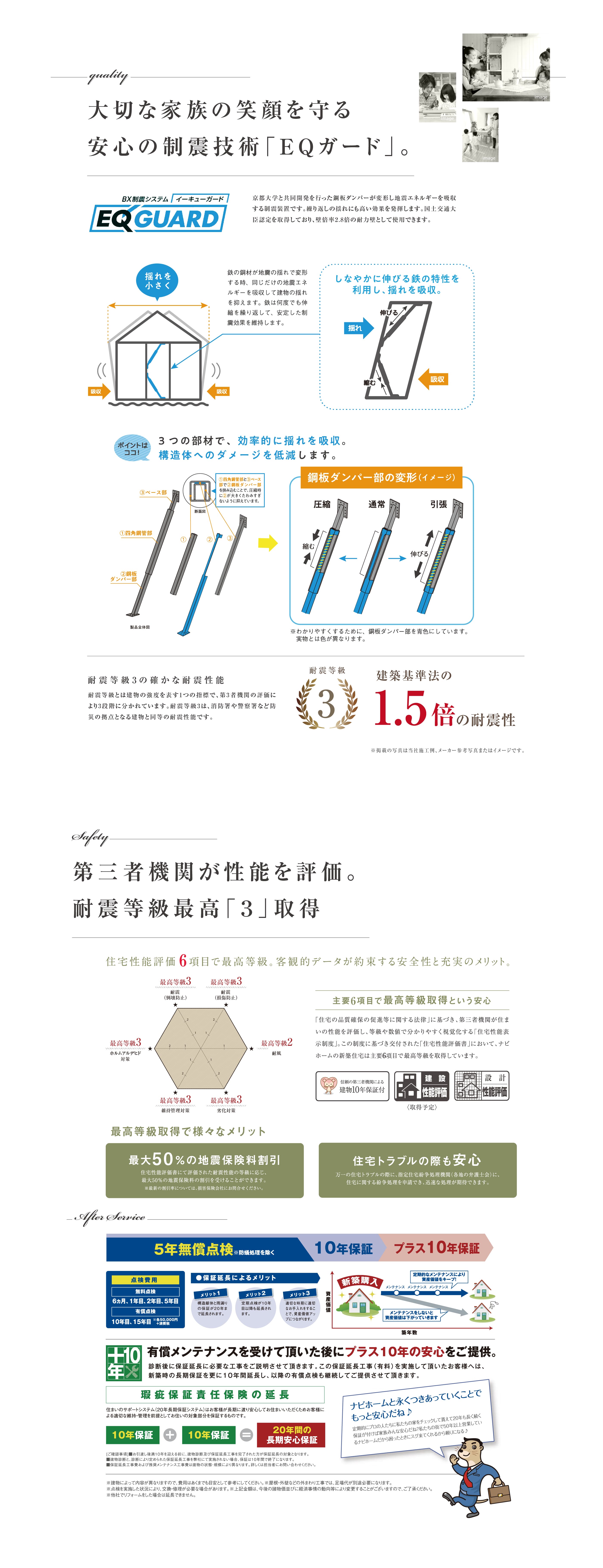 制震装置・住宅性能評価